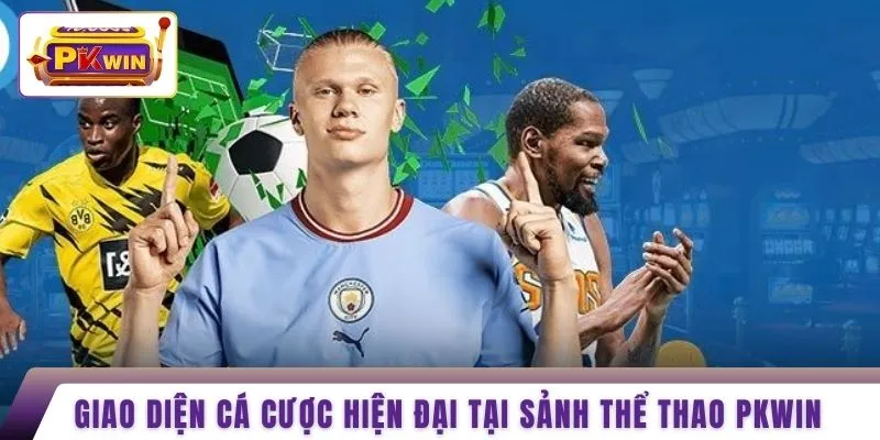 Giao diện cá cược hiện đại tại sảnh thể thao PKWIN
